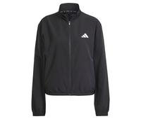 Adidas Train Essentials 3 Stripes Woven Warm Up Full Zip Sweatshirt Nero XL / Regular Donna