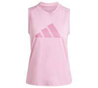 adidas Donna Train Essentials Big Performance Logo Training Tank Top, Bliss Pink/Pink Fusion, M