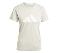 adidas Donna Train Essentials Big Performance Logo Training Tee, Wonder Alumina/White, XS