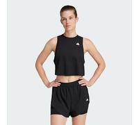 adidas Donna Train Essentials Boxy Workout Tank Shirt, Black, S