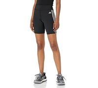 adidas Donna Training Essentials 3-Stripes High-Waisted Short Leggings, Black, M