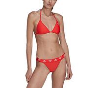 adidas Donna Triangle Bikini, Bright Red/White, XL