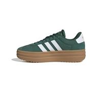 adidas Donna VL Court Bold Shoes, Collegiate Green/Cloud White/Gold Metallic, 39 1/3 EU