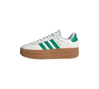 adidas Donna VL Court Bold Shoes, Core White/Court Green/Gold Met., 39 1/3 EU