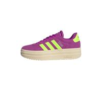adidas Donna VL Court Bold Shoes, Flash Pink/Lucid Lemon/Silver Metallic, 37 1/3 EU