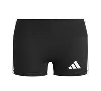 adidas Donna Volleyball 3-Stripes 4 Inches Tights, Black, XL Long