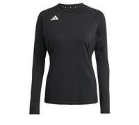 adidas Donna Volleyball Hilo Long Sleeve Jersey, Black, XXL