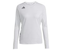adidas Donna Volleyball Hilo Long Sleeve Jersey, White, XXL