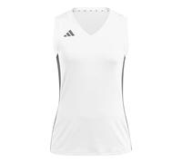 adidas Donna Volleyball Quickset Sleeveless Jersey, White, XS