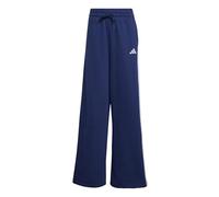 adidas Donna Women 3-Stripes Fleece Wide Pant, Dark Blue, XL