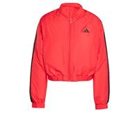 adidas Donna WOMEN ESSENTIALS 3S INSULATED CROPPED BOMBER JACKET, Pure Ruby, S