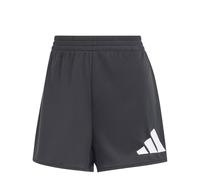adidas Donna Workout Essentials Big Performance Logo Training Shorts, Black, S