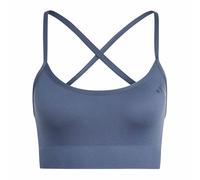 adidas Donna Workout Essentials Knit Light Support Bra, preloved Ink, L