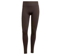 adidas Donna Workout Essentials Knit Scrunch 1/1 Leggings Tights, Aurora Coffee, M