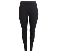 adidas Donna Yoga Essentials High-Waisted Leggings (Plus Size), Black, 4XL Plus