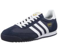 adidas Dragon, Scarpe da ginnastica, Uomo, Blau New Navy White Metallic Gold, 44 2/3 EU