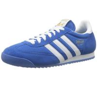 adidas, Dragon, Scarpe sportive, Uomo, Blu (Bluebird / White / Metallic Gold), 44