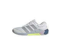 adidas Dropset 4 Power Training da donna, Bianco Halo Silver Dusky Ink, 45 1/3 EU