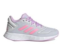 ADIDAS DURAMO 10 K SNEAKERS RUNNING DONNA CHIUSURA STRINGATA GRIGIO E ROSA (36 E
