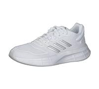 adidas Duramo 10, Sneaker Donna, Bianco Cloud White Silver Metallic Grey, 38 2/3 EU