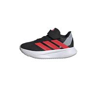 adidas Duramo SL2 Hook And Loop Shoes Kids, Scarpe da Corsa, Core Black/Lucid Red/Halo Silver, 30.5 EU