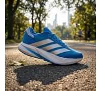 adidas Uomo Duramo Speed 2 Running Shoes, Solar Blue/Silver Met./Crystal Sky, 42 EU