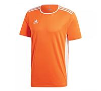 adidas Entrada 18 Maglietta, Arancio - Bianco, S Uomo