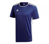 adidas Entrada 18 Maglietta, Azzurro, XL Uomo