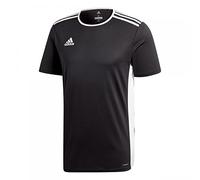 adidas Entrada 18 Maglietta, Nero/Bianco, XL Uomo