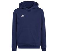 adidas Entrada 22 Sweat Hoodie, Felpa con Cappuccio Unisex-Bambini, Team Navy Blue 2, 15-16 Years