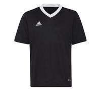 adidas Entrada 22 Short Sleeve Jersey, T-shirt Unisex - Bambini e ragazzi, Nero, 140