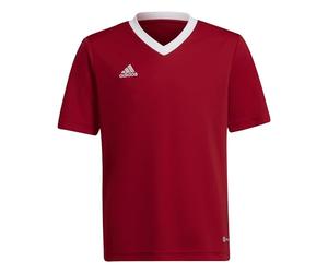 adidas Entrada 22 Short Sleeve Jersey, T-shirt Unisex - Bambini e ragazzi, Team Power Red 2, 140