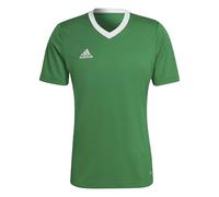 adidas Entrada 22 Short Sleeve Jersey, T-shirt Uomo, Team Green/White, M