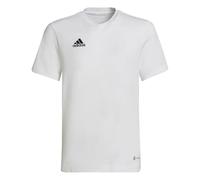 adidas Entrada 22 T-Shirt, T-Shirt Unisex - Bambini e ragazzi, White, 152