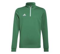 adidas Entrada 22 Training Top, Maglia Lunga Unisex-Bambini, Team Green/White, 11-12 Years