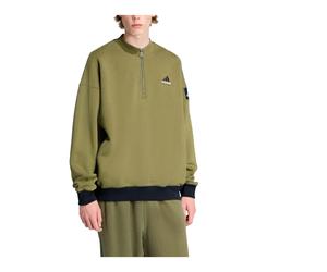 Adidas - EQT Blocked Half-Zip Hoodie - - Sport - Uomo - Verde - M