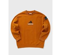 Adidas EQT WASHED CREW men Hoodies orange in taglia:XL