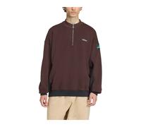Adidas - Equipment Blocked Half-Zip Hoodie - - Sport - Uomo - Marrone - L