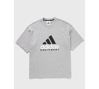 Adidas EQUIPMENT LOGO TEE men Shortsleeves grey in taglia:M