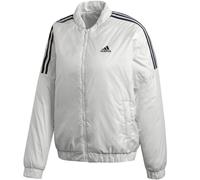 Adidas Ess Imbottito Jacket Donna Giacca Invernale Giacca Bomber Grigio Chiaro