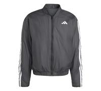 adidas Uomo Essentials CLIMAWARM 3 Stripes Insulated bomber Jackets, black, L