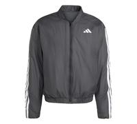 adidas Uomo Essentials CLIMAWARM 3 Stripes Insulated bomber Jackets, black, M