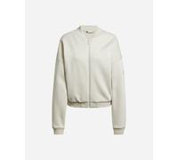 Giacca adidas Essentials Contemporary Logo bianco sporco donna - M