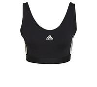 ADIDAS SPORTSWEAR Reggiseno sportivo 'Essentials 3-Stripes' nero / bianco, Taglia XS-S