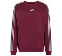 adidas - Essentials 3-Stripes Fleece Sweatshirt - Maglione XL rosso