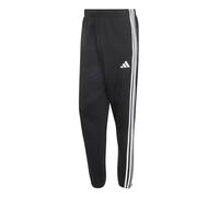 ADIDAS SPORTSWEAR Pantaloni sportivi 'Essentials 3-Stripes Fleece Tapered Cuffed' nero / bianco Uomo - PROMO - Sport - Abbigliamento sportivo - Pantaloni sportivi ADIDAS SPORTSWEAR XS-S