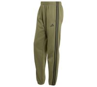 adidas - Essentials 3-Stripes Fleece Tapered Cuffed Pants - Pantaloni da allenamento M olivia