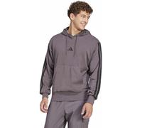 adidas Essentials 3-Stripes French Terry M - felpa con cappuccio - uomo S Grey man Recycled Polyester