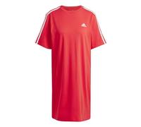 Adidas Essentials 3-Stripes Single Jersey Boyfriend Tee Dress Vestito Donna
