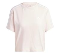 adidas Essentials 3-Stripes Single Jersey Crop Top Maglietta Donna